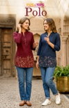Polo By Tips Tops Rayon Western Ladies Top Wholesalers In Surat
